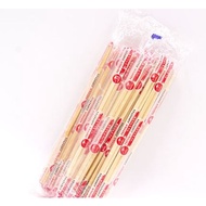 Wallaby Bamboo Chopsticks 1 x 40pairs/1packet /Hygienic Economy Chopstick - Disposable Bamboo Cutler