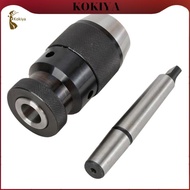 [kokiya] 0-13mm MK2 Drill Portable Chuck Tighten MT2-B16 Arbor Tools Lathe Keyless