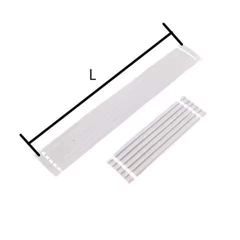 50pcs 5/6/8 Pin 2.54 Mm Pitch Grey Flat Cable 26 AWG UL2651 Wire Solder Length 50 60 80 83 100 150 2