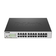 D-LINK 24 PORT GIGABIT W/12 PORT POE SWITCH (DGS-1100-24P)