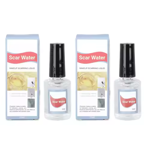 Scar Makeup Liquid Special Effects 15ml X 2 Wide Application Professional Scar Water for Halloween f