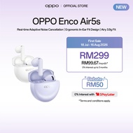 [NEW] OPPO Enco Air5s Wireless Earbuds | Noise Cancellation | Semi-in-ear | 3.9g | AI Translate