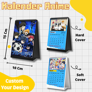 calendar/kalender meja anime blue lock 2025