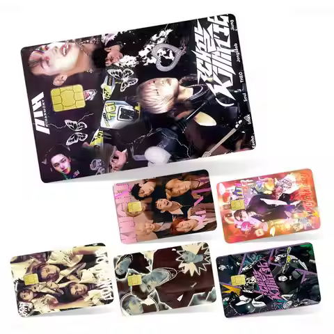 Custom P1Harmony KPOP Game Anime Sticker Film Skin Cover Case for Small Large No Chip Debit Credit C