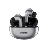Lenovo หูฟังเอียร์บัดแบบมีสายขนาดเล็กสำหรับเล่นกีฬาชุดหูฟังพร้อมไมโครโฟนเล่นเพลง/เกม BT5.3หูฟังบลูทู