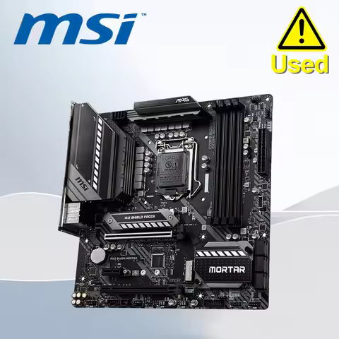 MSI B460M MORTAR Intel B460 Motherboard Micro ATX For LGA 1200 CPU I5 10400F 10600K I7 10700K i31010