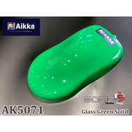 AIKKA AK5071 / GLASS GREEN SOLID S EFFECT AUTOMOTIVE 2K CAR PAINT / 5071