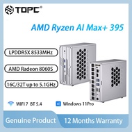 TOPC AMD Ryzen™ AI Max+ 395 128GB LPDDR5X Mini PC