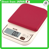 Cooking Made Easy: Tanita 1kg Smart Scale - Measure Food Calories with Precision (0.5g) in Red!