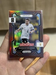 可換 2026 編號 Monopoly Prizm panini Federico Valverde 足球卡