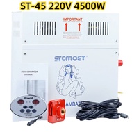 Home Steam Generator 220V Steam Maker Machine Shower Sauna Bath Spa Generator with Waterproof Contro