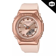[Watchspree] Casio G-Shock for Ladies' Metal-Clad Octagonal Pink Gold Series Watch GMS2110PG-4A GM-S