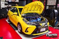 ค้ำโช้ค กันโครง หน้าบน TSUYOI แท้ ค้ำฝากระโปรง สเป็ค ตรงรุ่น Toyota Yaris Eco Ativ 2020 โช๊ค ทัสซิโย