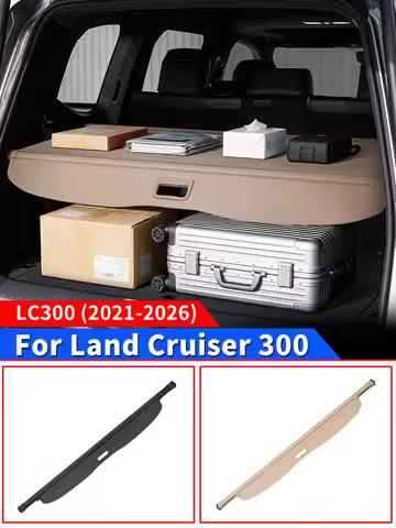 For Toyota 2021-2026 Land cruiser LC300 300 FJ300 Trunk Retractable Cargo Shelf Layering Clapboard S