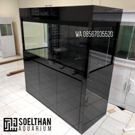 Kabinet Meja Aquarium Lemari Akuarium 150x60x60 Ready Stock HPL Taco