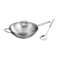 ZWILLING German Stainless Steel Wok Nova Plus 30cm Wok Healthy No Coating
