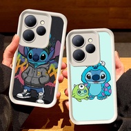 White Casing for Tecno POP 8 Spark 30C GO1 GO1S GO GO GO2 9 20 Pova 5 4 7 6 Pro 2024 2023 Plus Camon