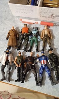 美國隊長星球大戰公仔一堆