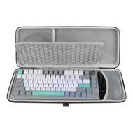 GEEKRIA 75% Keyboard and Mouse Combo Carrying Case Compatible with AULA F75 Pro/S75 PRO Keychron K2 