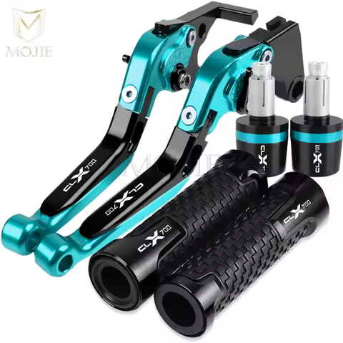 Motorcycle CNC Handlebar Grips Ends Folding Brake Clutch Levers FOR CFMOTO CF MOTO 700 CLX CL-X 700C