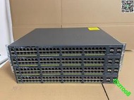 CIsco思科 S-C2960X-48FPS-L  48口千兆4口千兆SFP  POE供電交換機機房下架 測試OK發貨