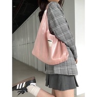 【TENERA】芭蕾單肩包 -粉色 溫柔風格再生環保袋 肩背包 側背包