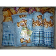 KATUN Large Cotton Baby Mattress with Pillow and Bolster Folding Mattress/ Size 75 x 50 cm KDE 061 1