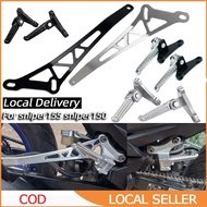 【Ready stock】Motorcycle Yamaha Exhaust Pipe Bracket Y15 Y16 LC135 LC4S LC5S Rear Footrest Footstep A