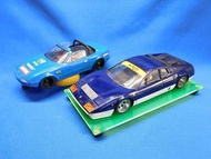 PLAFIT 製造底盤成品車 2 套法拉利 512BB Eunos Roadster 1/24 二手貨