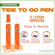 TIDE TO GO INSTANT STAIN REMOVER 1OML PER STAIN PEN ( 1pc only)