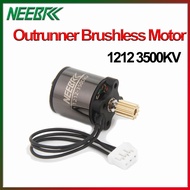 NEEBRC 1212 3500KV Outrunner Brushless Motor 1-3S 7.4V For TRX4M SCX24 FMS FCX18 FCX24 1/18 1/24 RC 