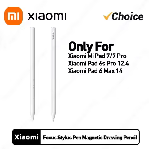 Xiaomi Focus Stylus Pen For Xiaomi Pad 7 / 7Pro Mi Pad 6s Pro 12.4 Tab 8192 level Sense Magnetic Dra
