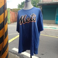超佛心古著店，mlb大聯盟mets santana 57短t s1050