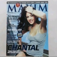 Majalah MAXIM Indonesia - Cover Chantal #Kondisi BEKAS#
