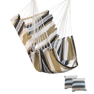 Hammock Chair Hanging Bed Swing Chair 2 Pillows