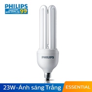 Philips Essential 18W E27 Compact 3U light bulb - White light