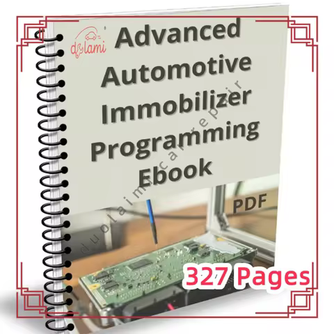 Advanced IMMO BOOK Automotive Immobilizer Programming Ebook 327 Pages PDF Check/Diagnose/Repair Car 