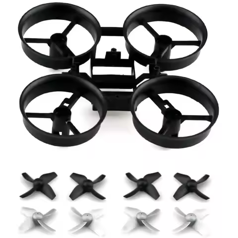 1set RC Drone Propellers Props with Frame for JJRC H36 Eachine E010 Blade Inductrix BLH8700 BLH8580 