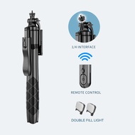 ขาตั้งแบบสามขาเซลฟี่ไร้สาย L16พับได้1530มม. ขาตั้งเดี่ยวสำหรับกล้อง Go Pro 11 10ชุดกล้องถ่ายภาพ Inst