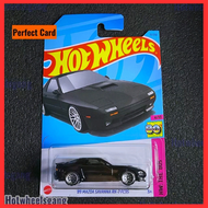 Hot Wheels Mazda Savanna RX-7 FC3S 1989 JDM 2023 Black Model Diecast Car Mazda RX7 Savanna Kereta Je