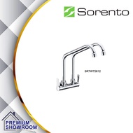 SORENTO Wall Mounted Kitchen DOUBLE Sink Tap / High Quality Cold Tap / Kitchen Sink Tap SRTWT5812