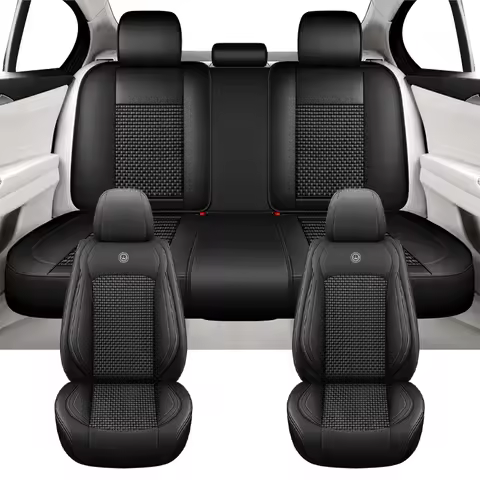 Cushion Universal Fit Car Seat Covers For Volwsagen VW Tiguan Golf 8 7 6 5 4 ID4 Polo 9N Gol G3 G5 A
