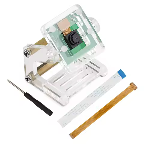 Freenove 5MP 8MP Camera for Raspberry Pi 5 4 B 3 B+ B A+ Zero W Jetson Nano with Adjustable Holder a