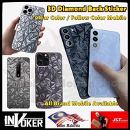 Mivo Nero / MIVO SMART PHONE / Transparent 3D Diamond Shape Back Sticker