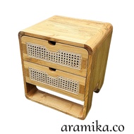 ATHENS SIDE TABLE RATTAN