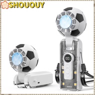 SHOUOUY Mini Handheld Fan, Ice Cooler 5 Gear Wind Handheld Turbo Fan, Portable 20H Max Runtime 3600m