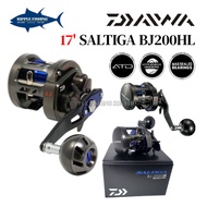 17 DAIWA Fishing reel 25 SALTIGA BJ200SHL BJ200HLwith1 Year Local Warranty Daiwa Outdoor Sport Equip