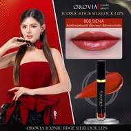 OROVIA Soft Matte Lipstick Shiny Velvet Texture Not Heavy The Mouth Is Dry. Clear Pigment Long-Lasti