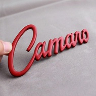 1Pc Camaro Emblem Metal Car Badge Decal 3D Sticker Letter Nameplate Replacement for Camaro SS ZL1 Z2