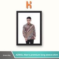 AZRIEL Men's Premium Long Sleeve Polo from Indonesia